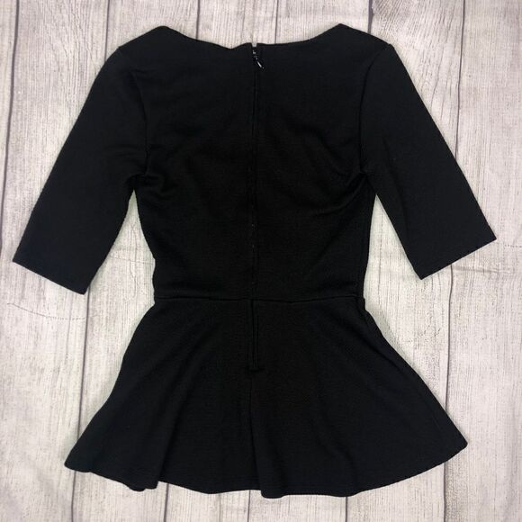 H&M 3/4 sleeve cinch waist with flare bottom sz XS - Picture 8 of 8